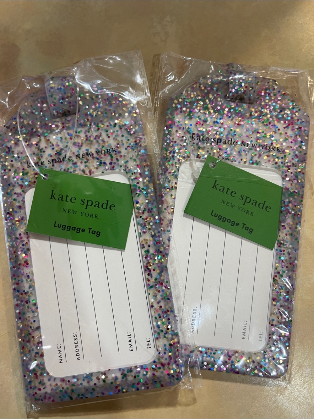 Kate Spade Luggage Tags